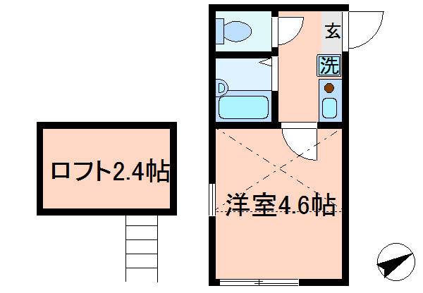 ラフィーネ上石神井 303号室の間取り図