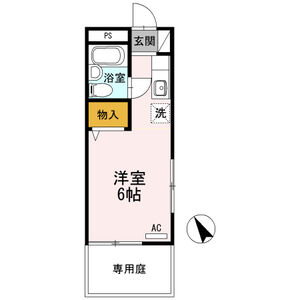 第2ヨシトモ102号室 間取