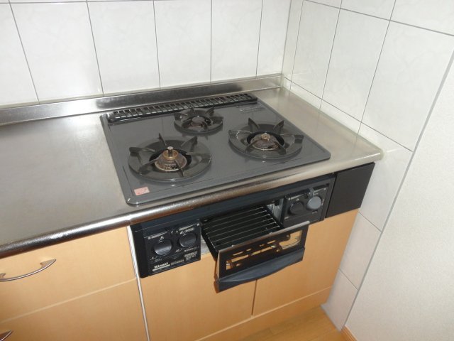 サクラスクェア202号室 ガスコンロ