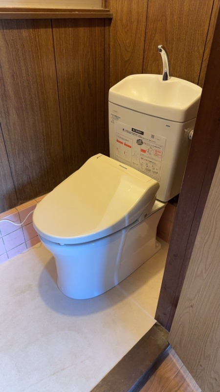 府中浅間町4丁目戸建て　C棟 トイレ