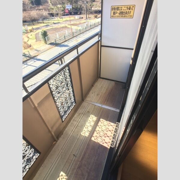 コスモス　ABB102号室 ベランダ