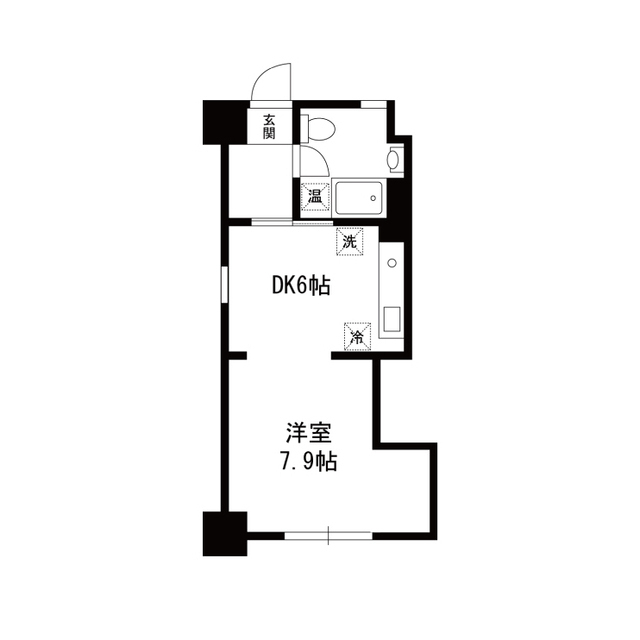 メゾン・ド・メルシー0709号室 間取