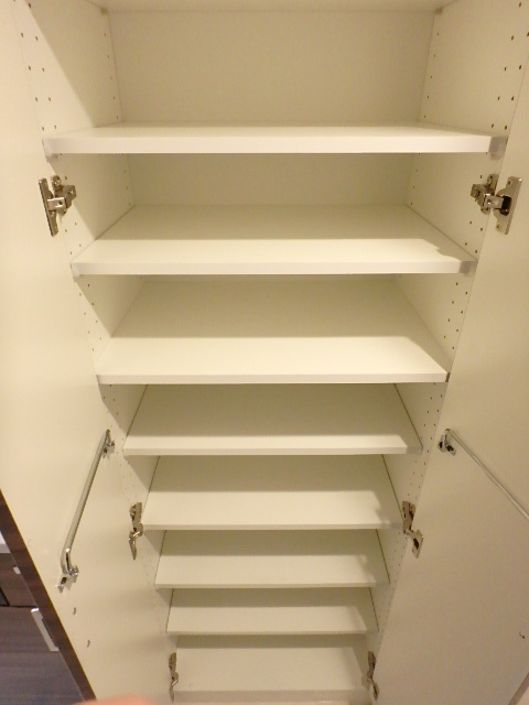 ガーラ練馬グランドステージ 大きなスペースがあり、収納には困りません