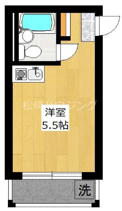 エンジェルマンション１１番館3階 間取