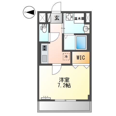 サクラーレ303号室 間取
