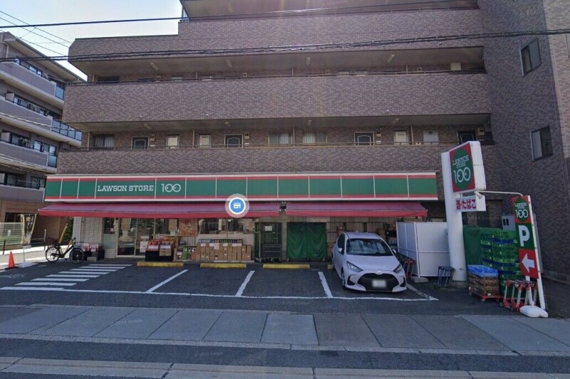 ローズアパート(Q-044)1階 ローソンストア100市川末広二丁目店