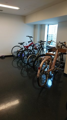 YOTSUYA　RESIDENCE 駐輪場　※参考写真
