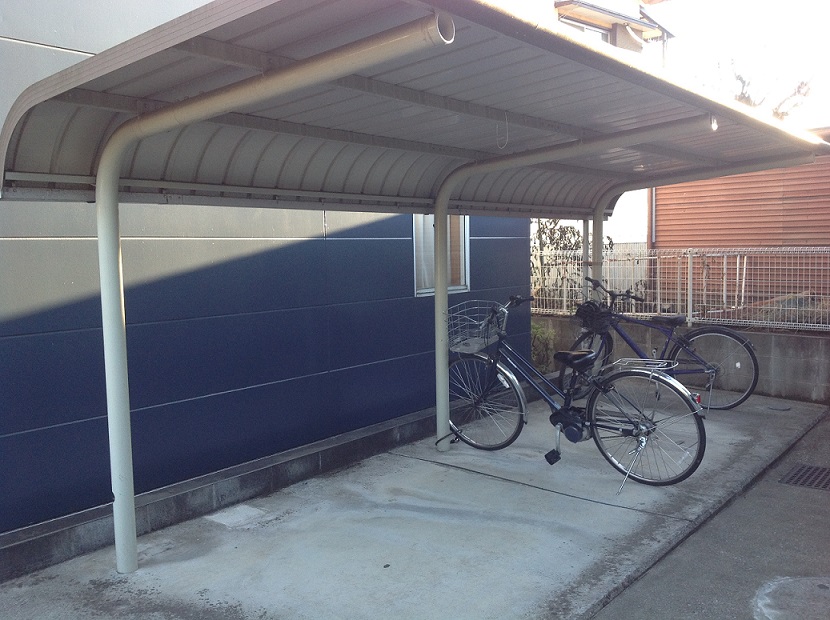 レオパレスエムエム104号室 駐輪場