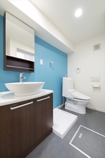 Ｃａｌｍａｔｏ1階 デザイン洗面台