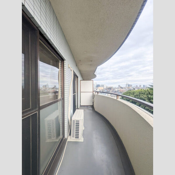 グランソレイユ大宮502号室 バルコニー