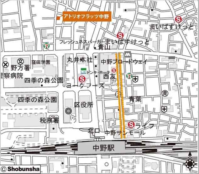 アトリオフラッツ中野2階 null