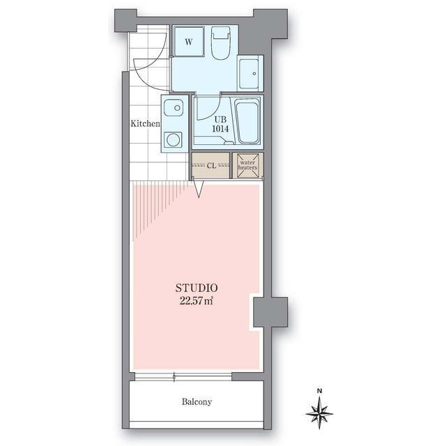 ホテル&レジデンス六本木　住居（7F借上）7階 間取り図