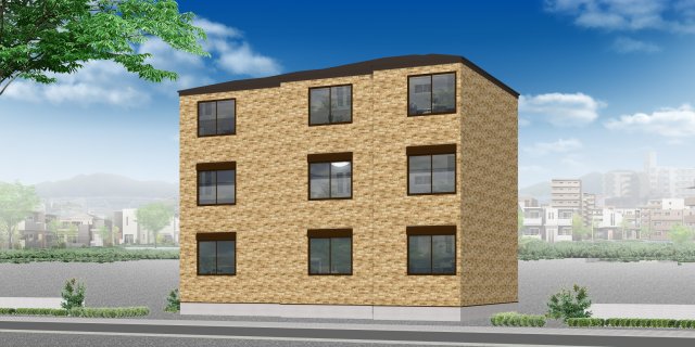 （仮称）稲田堤アパート103号室 ※パース