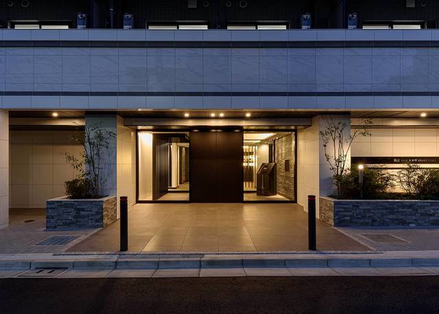 ガーラ大井町グランドステージ4階 毎日通るエントランスはこのようになっています