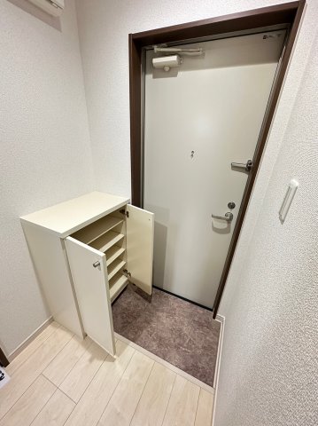 レドナクセラテラス203号室 玄関