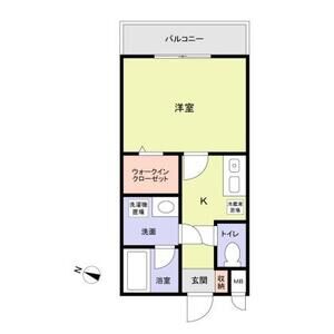 Luce207号室 間取