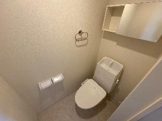 ベルコリーヌ八代201号室 シャワー付トイレ（イメージ）