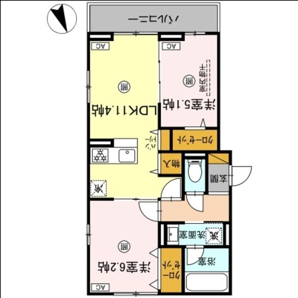D-coral201号室 部屋その他