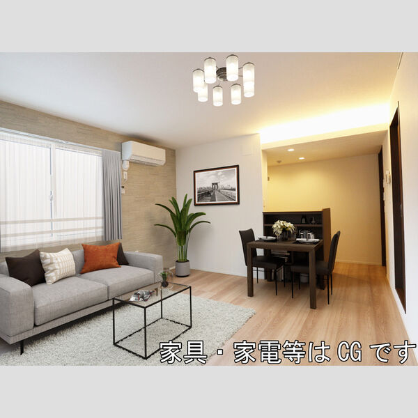 ブリューエン淵野辺302号室 ※家具・家電等はCGです