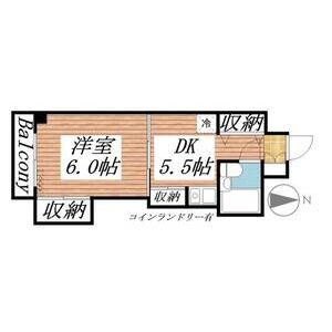 ブルーリーフ・K0308号室 間取