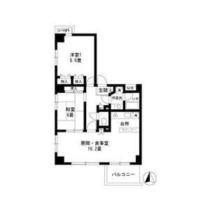 パークハイムMSK502号室 間取
