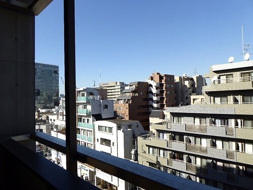 レジデンシャルステート白金7階 バルコニーからの眺望　※2019年2月撮影