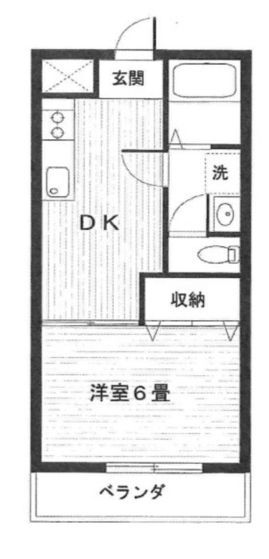 山一領家プリンス3階 間取