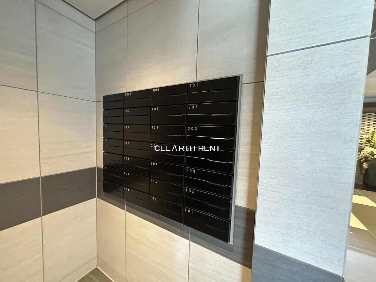 コンシェリア中野弥生町 ＴＨＥ ＲＥＳＩＤＥＮＣＥ1階 メールボックス