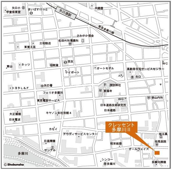 クレッセント多摩川Ⅱ5階 null