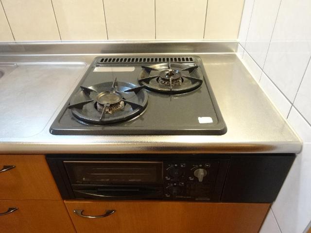 ブラン　ピエール システムキッチン（２口・グリル）