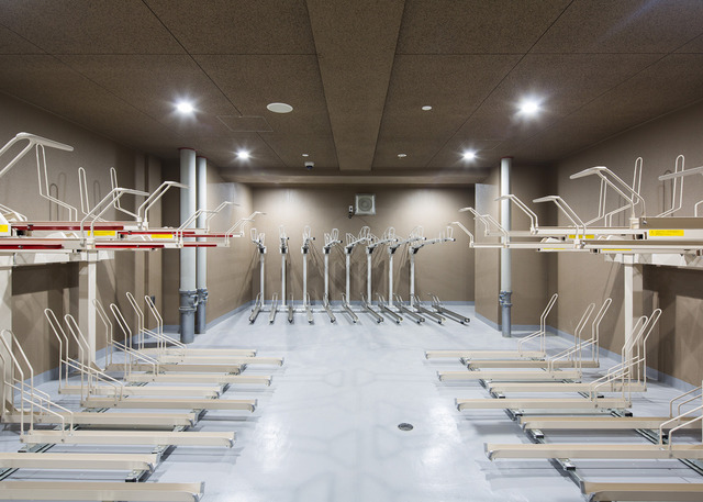 コンシェリア新橋 ＭＡＳＴＥＲ’Ｓ ＶＩＬＬＡ9階 屋内駐輪場