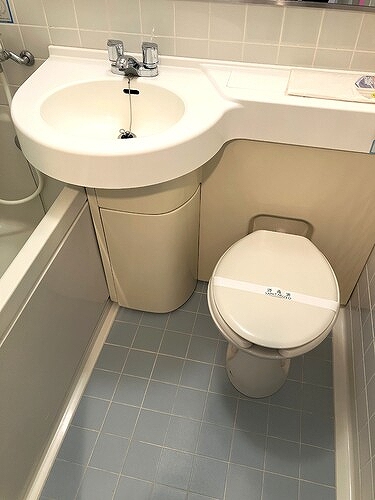 グラチアトルリ4階 洗面所(3点UB)※同タイプ別部屋2025.4撮影