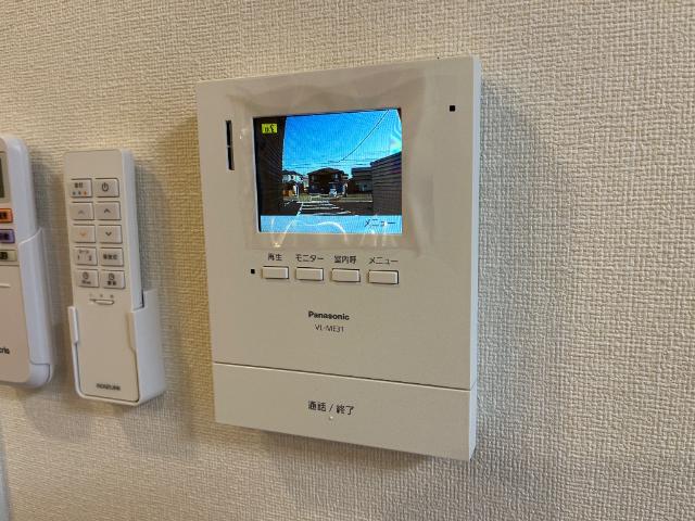（仮称）柏市篠籠田　新築アパート103号室 カメラ付インターホン（イメージ）
