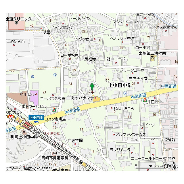 アンプルール ブワ 武蔵中原 外観