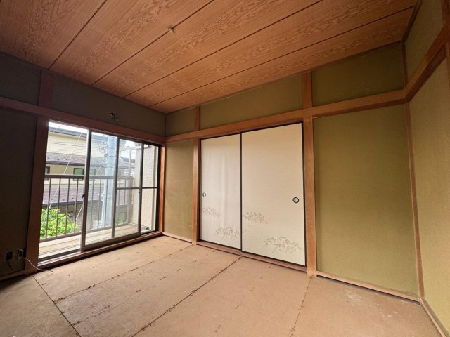 緑風の戸建 2階は和室もあり。畳は入居決定後に新品を搬入します