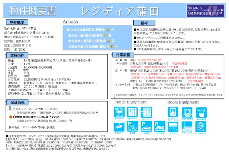 レジディア蒲田12階 部屋その他