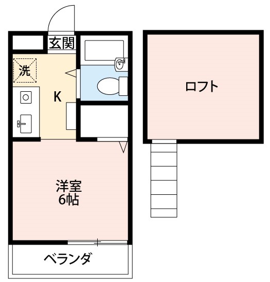 メゾンアイ三山1階 間取
