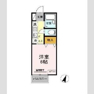 ドルフ北烏山　A206号室 間取
