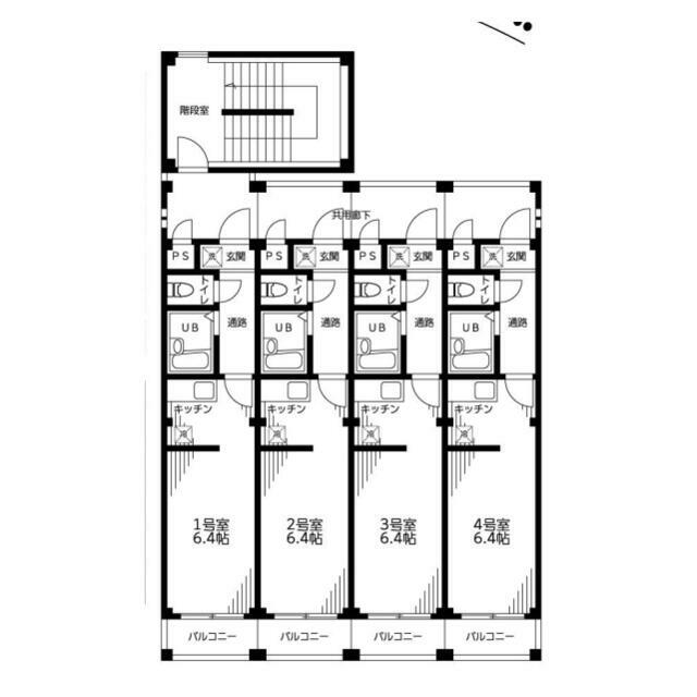 スターバレー4階 間取