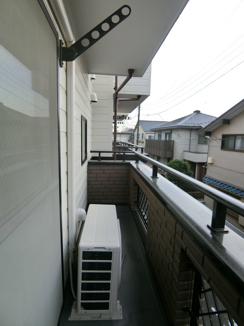 エコ・レジデンス0201号室 バルコニー