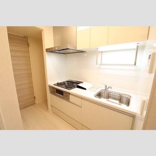 D Paina 新羽町202号室 キッチン　3口コンログリル付