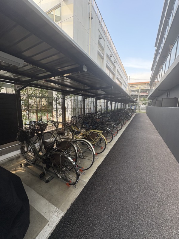 Ｎ－ｆｌａｔｓ武蔵中原駅前2階 駐輪場
