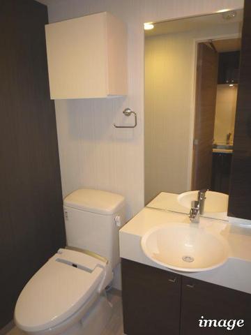 ガーラ・シティ川崎1階 清潔感のあるトイレです