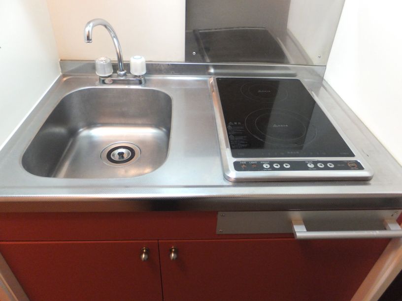 レオパレスＯＮＣＥ本山 2口電気コンロ（ラジエントヒーター）