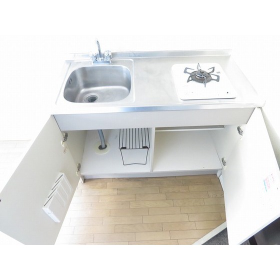 カサデオロ水岡0203号室 キッチン下収納