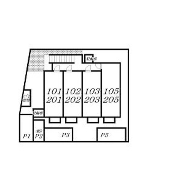 ハイツ みらい 外観