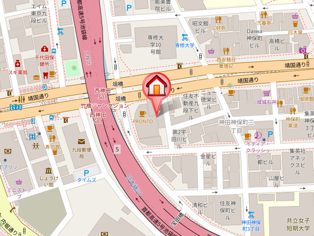 レジディア九段下Ⅱ5階 null