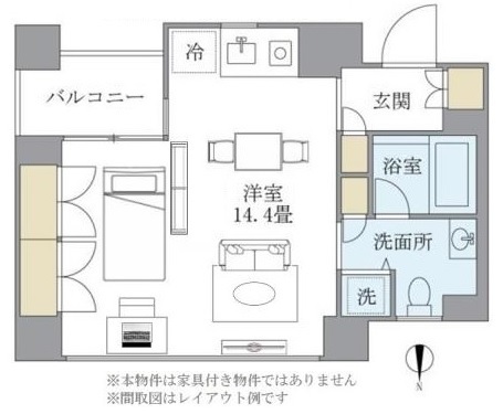 ＫＤＸレジデンス南麻布3階 間取