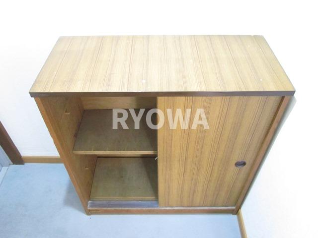 小菅4丁目賃貸住宅 【玄関収納】 掲載の写真は退去前の写真となります。